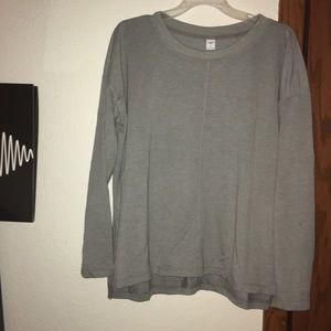 Old Navy active gray long sleeve top